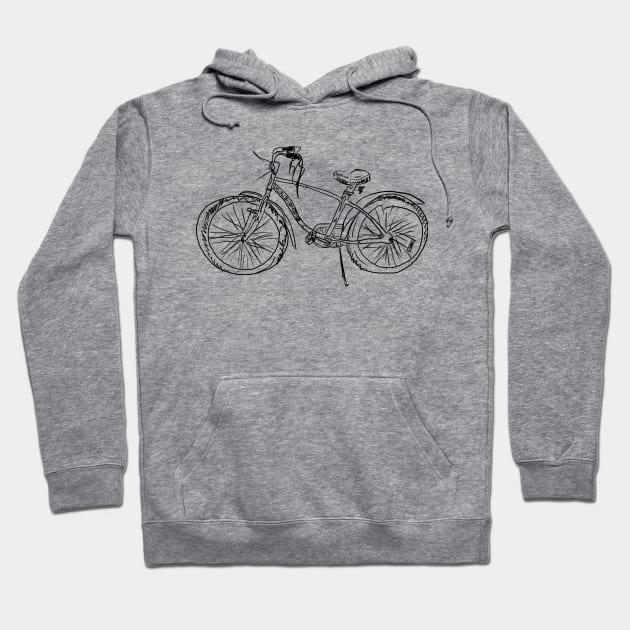 I Want to Ride My Bicycle Hoodie by minkatools